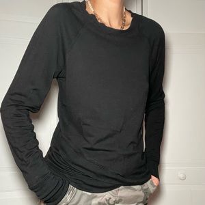 Black long sleeve Athleta top